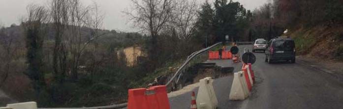 LE FRANE SULLA 146 CAUSATE DAI TRENI TAV CHE PASSANO NELLA GALLERIA SOTTOSTANTE? FALCONE IN PROVINCIA: “FERMATE QUEI SILURI!”