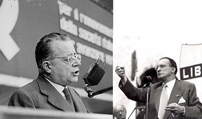 SE IL PD GUARDA A DE GASPERI E NON A BERLINGUER…