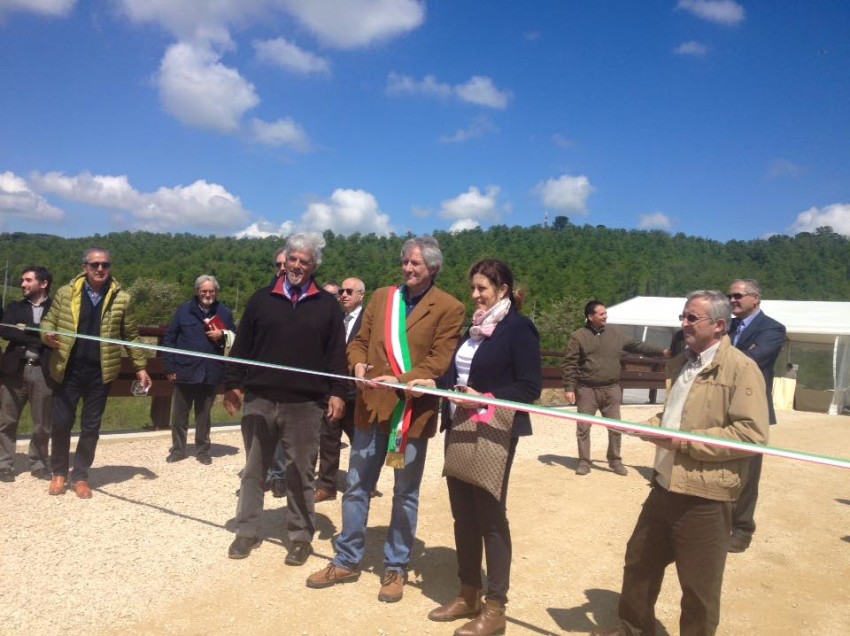 INAUGURATA OGGI LA “CASSA DI ESPANSIONE” SUL TORRENTE TRESA: CHIUSI SCALO E PO’ BANDINO PIU’ SICURE