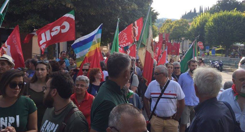 GRANDE CORTEO A CHIANCIANO: CASA POUND NON SEI BENVENUTA!