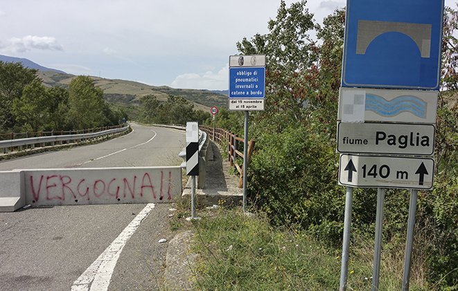 Un ponte Bailey sul Paglia: soluzione provvisoria per riaprire la Cassia a Radicofani