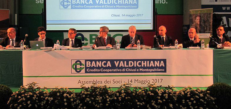 BANCA VALDICHIANA: SILURI SUL CDA PER LA PERDITA DI 18 MILIONI DI EURO. MA LA NAVE REGGE E LA COMPONENTE CHIUSINA SI  COMPATTA