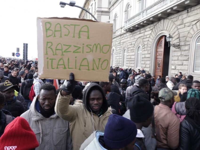 FIRENZE E’ ANCORA ANTIRAZZISTA, LA CITTA’ MANIFESTA A FIANCO DELLA COMUNITA’ SENEGALESE