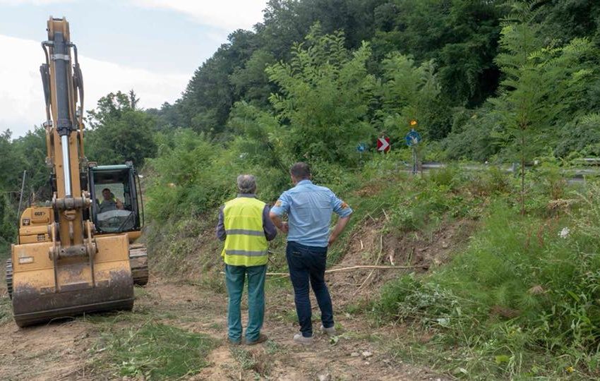 CHIUSI, APERTO IL CANTIERE PER ELIMINARE LA FRANA SULLA 146: ERA ORA!