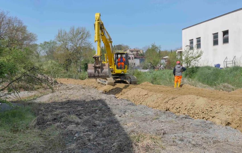 CHIUSI, MAI PIU’ ALLUVIONI A CHIUSI SCALO. PARTE IL CANTIERE SUL MONTELUNGO