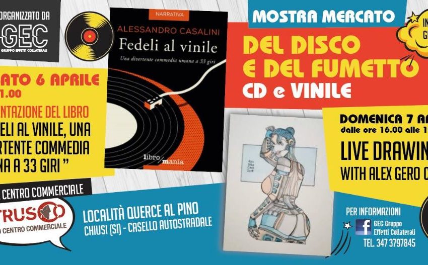 CHIUSI, UN WEEK END ALLA RISCOPERTA DEI DISCHI IN VINILE E DEL FUMETTO