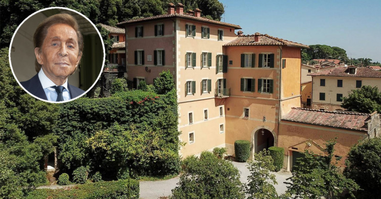 ANCHE I RICCHI VENDONO: 12 MILIONI DI EURO PER LA MEGA VILLA DI VALENTINO A CETONA