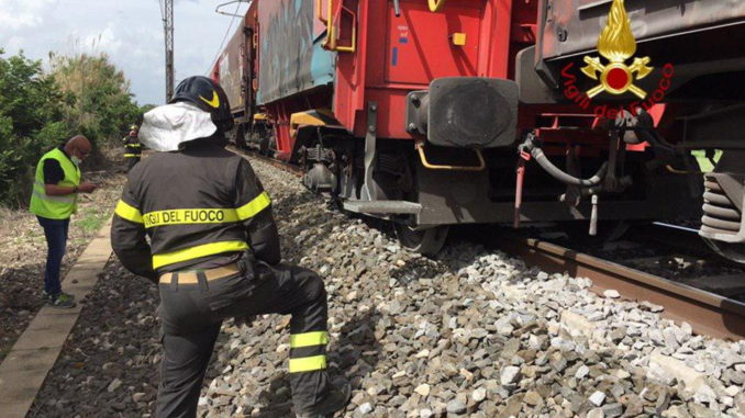 DERAGLIA TRENO MERCI A SANFATUCCHIO. PAURA SULLA LINEA FIRENZE-ROMA