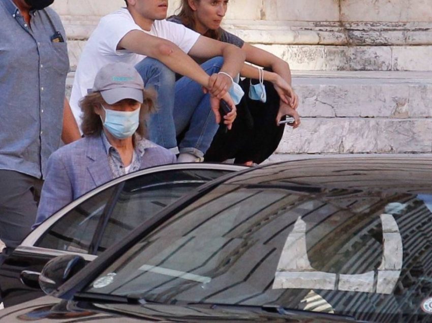 MICK JAGGER IN VISITA AL DUOMO DI SIENA