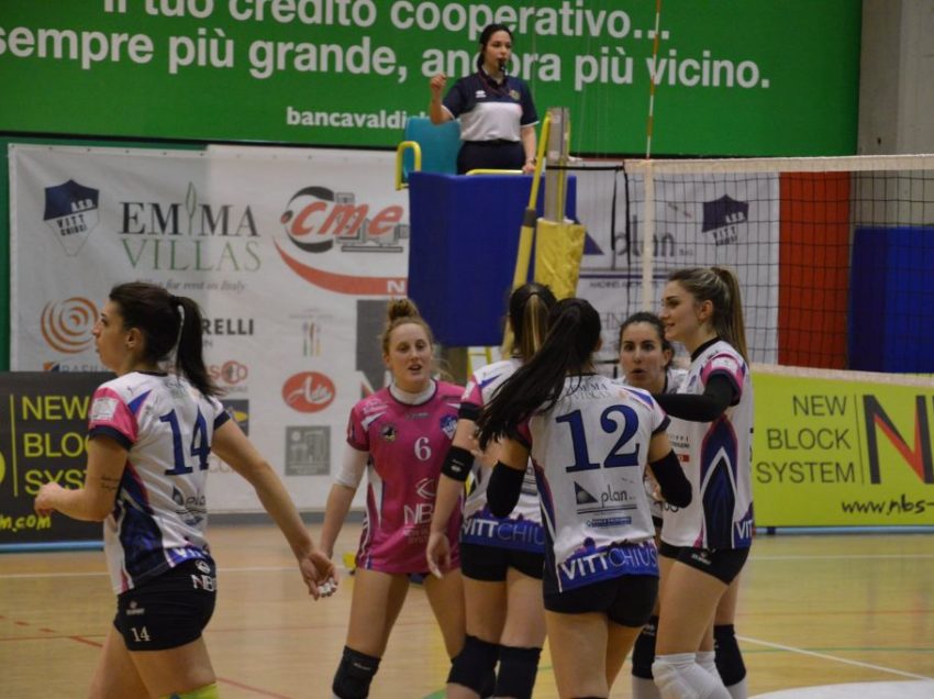 VOLLEY: IL BISONTE MATA LE LEONESSE CHIUSINE, MA NON SENZA FATICA