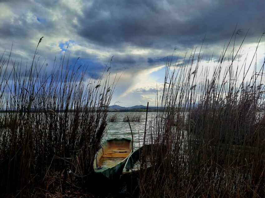 PESCATORI DI FRODO E STUDIOSI ALL’OPERA SUL LAGO DI CHIUSI. PRESTO L’ACQUA DA MONTEDOGLIO?