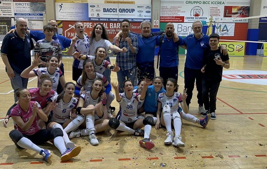 VOLLEY, LE RAGAZZE DELLA VITT CHIUSI AD UN PASSO DALLA STORIA: FINALE PLAY OFF PER LA PROMOZIONE IN SERIE B