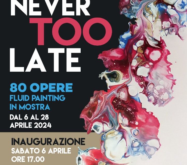 CHIUSI SCALO, VIVIANA TIEZZI E LA SUA FLUID PAINTING ALL’EX BAR ITALIA