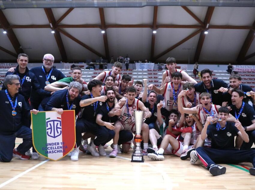 A CHIUSI E CHIANCIANO IL FUTURO PROSSIMO DEL BASKET ITALIANO: ALL’OLIMPIA MILANO LO SCUDETTO UNDER 19