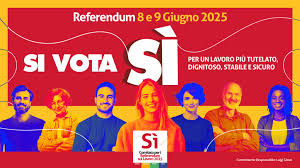 L’8-9 GIUGNO SI VOTA: 5 REFERENDUM SU LAVORO E DIRITTI DI CITTADINANZA. NOI SIAMO PER 5 SI’