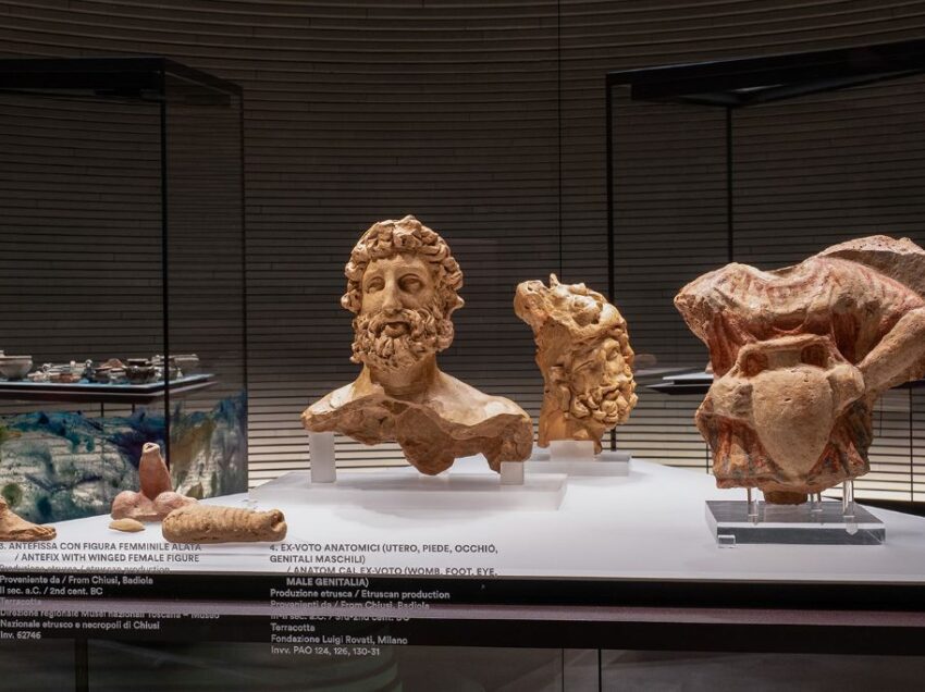 TESORI ETRUSCHI DI SAN CASCIANO E CHIANCIANO IN MOSTRA A MILANO